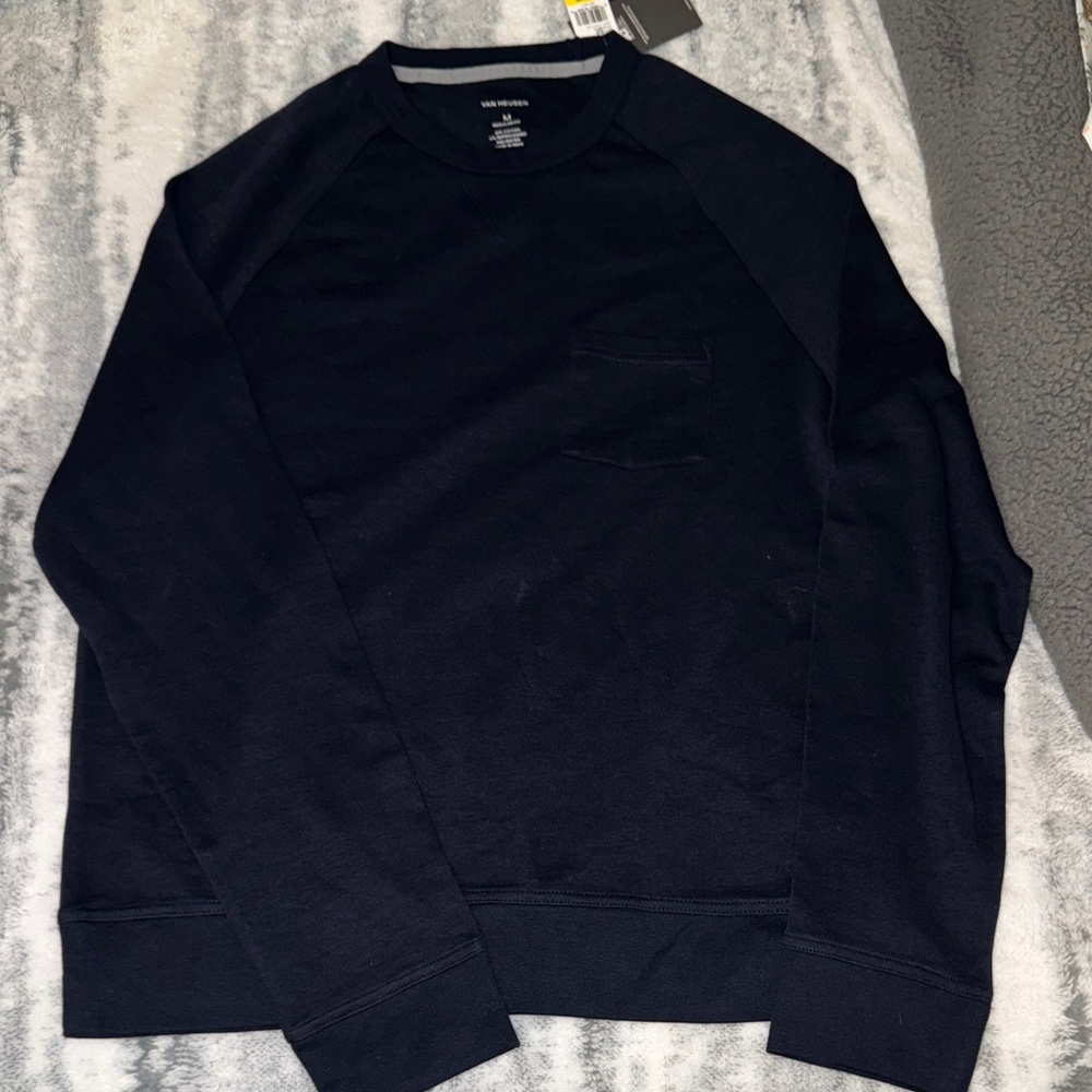 Van Heusen Dark Blue Crewneck‎ Sweater